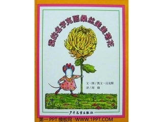 绘本故事-我的名字克美美菊花丽桑丝