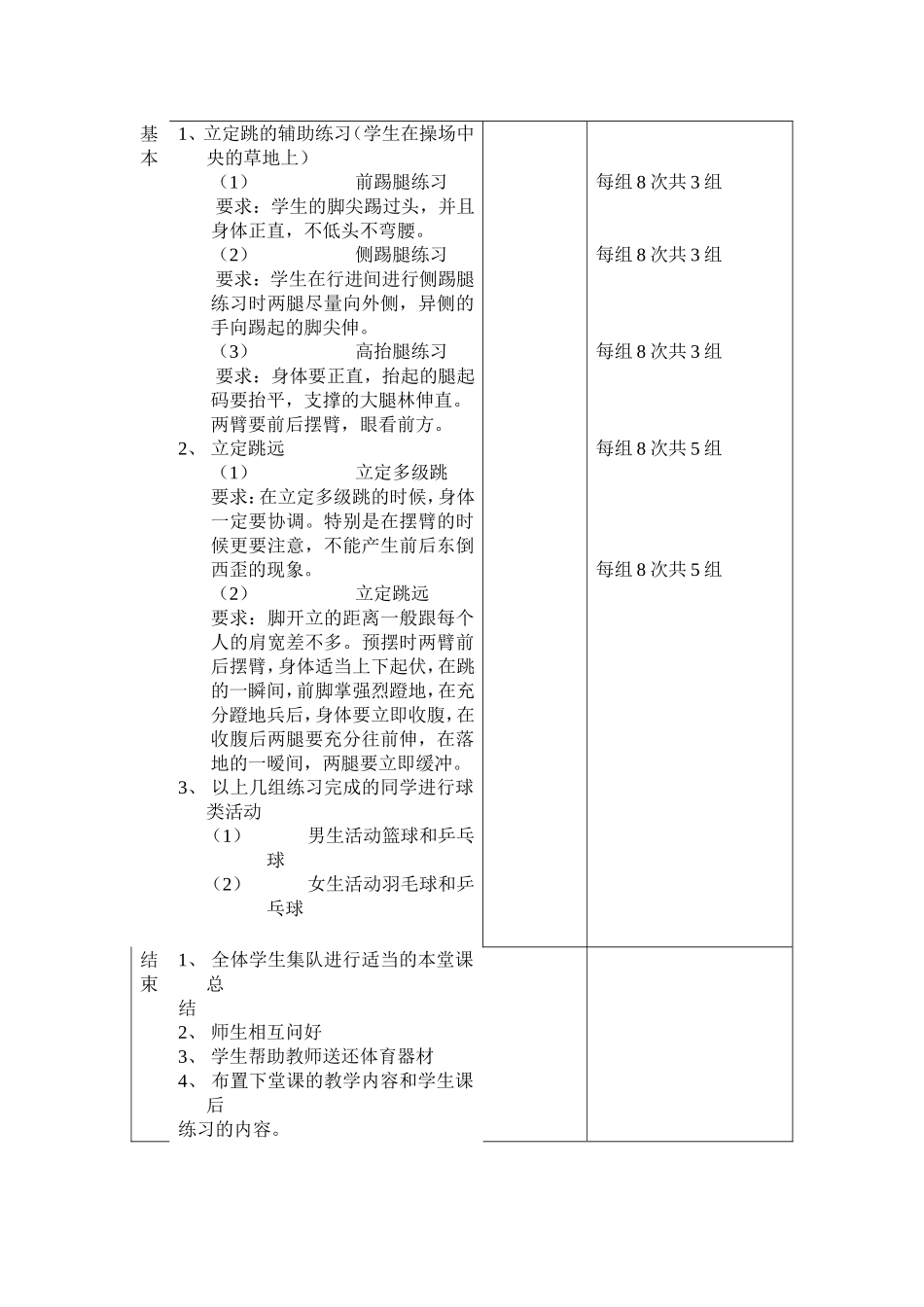 立定跳远教学设计_第2页