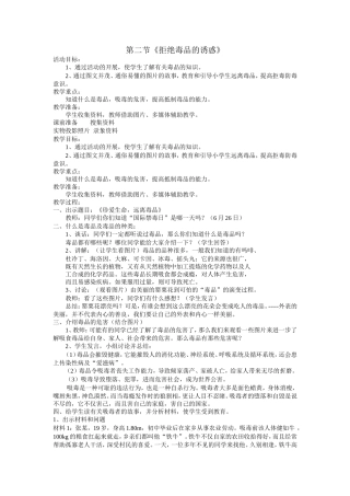 拒绝毒品的诱惑