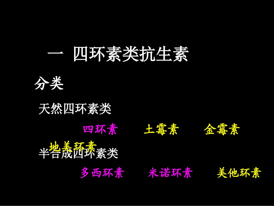 四环素与氯霉素的药理_第3页