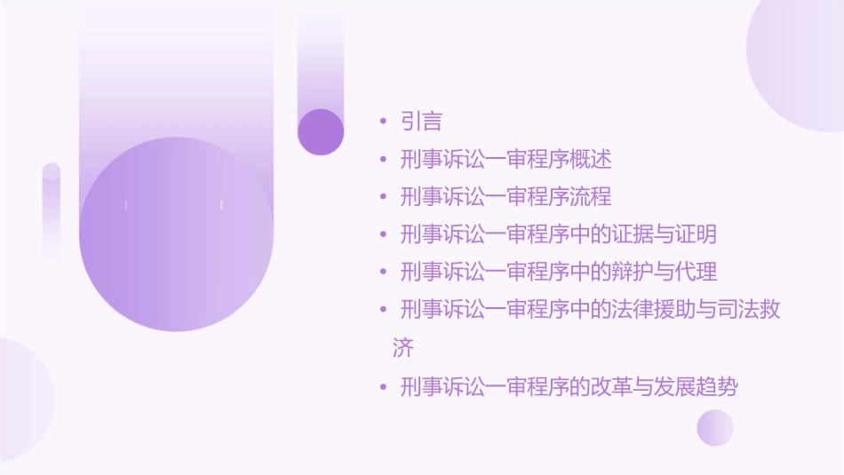 刑事诉讼一审程序课件_第2页