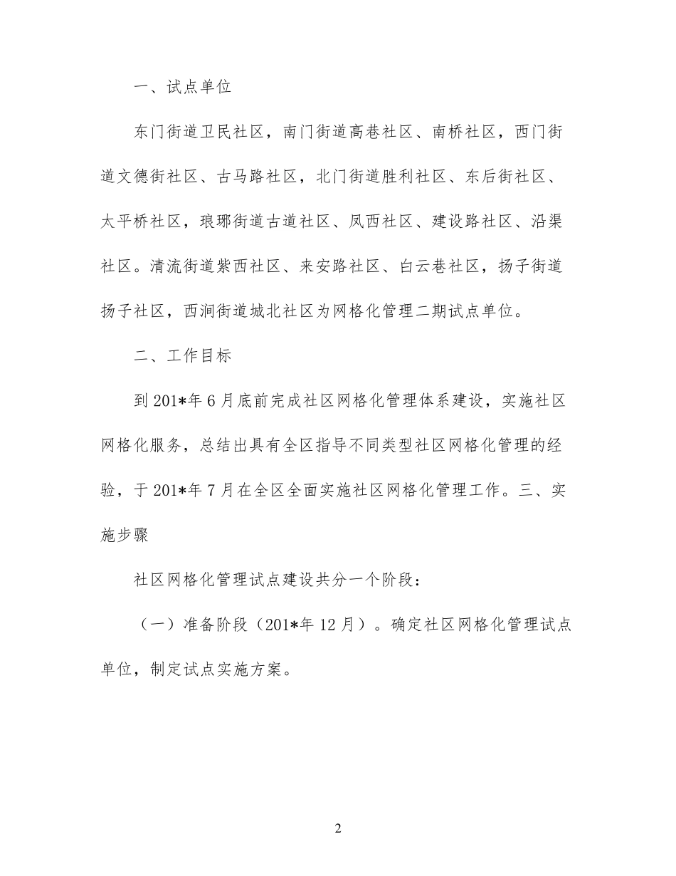 琅琊区扩大社区网格化管理试点建设方案(滁琅政办【2021】93号)_第2页