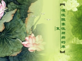 慢性阻塞性肺病的康复模板