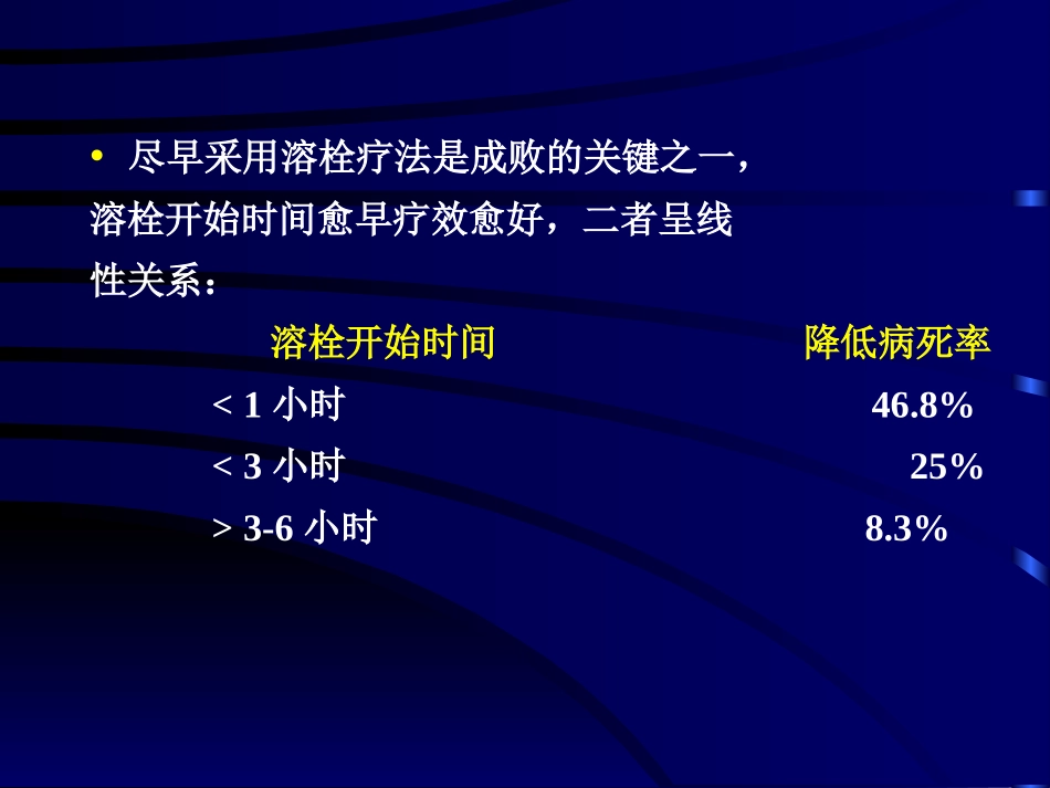 急性心肌梗塞的静脉溶栓疗法_第3页