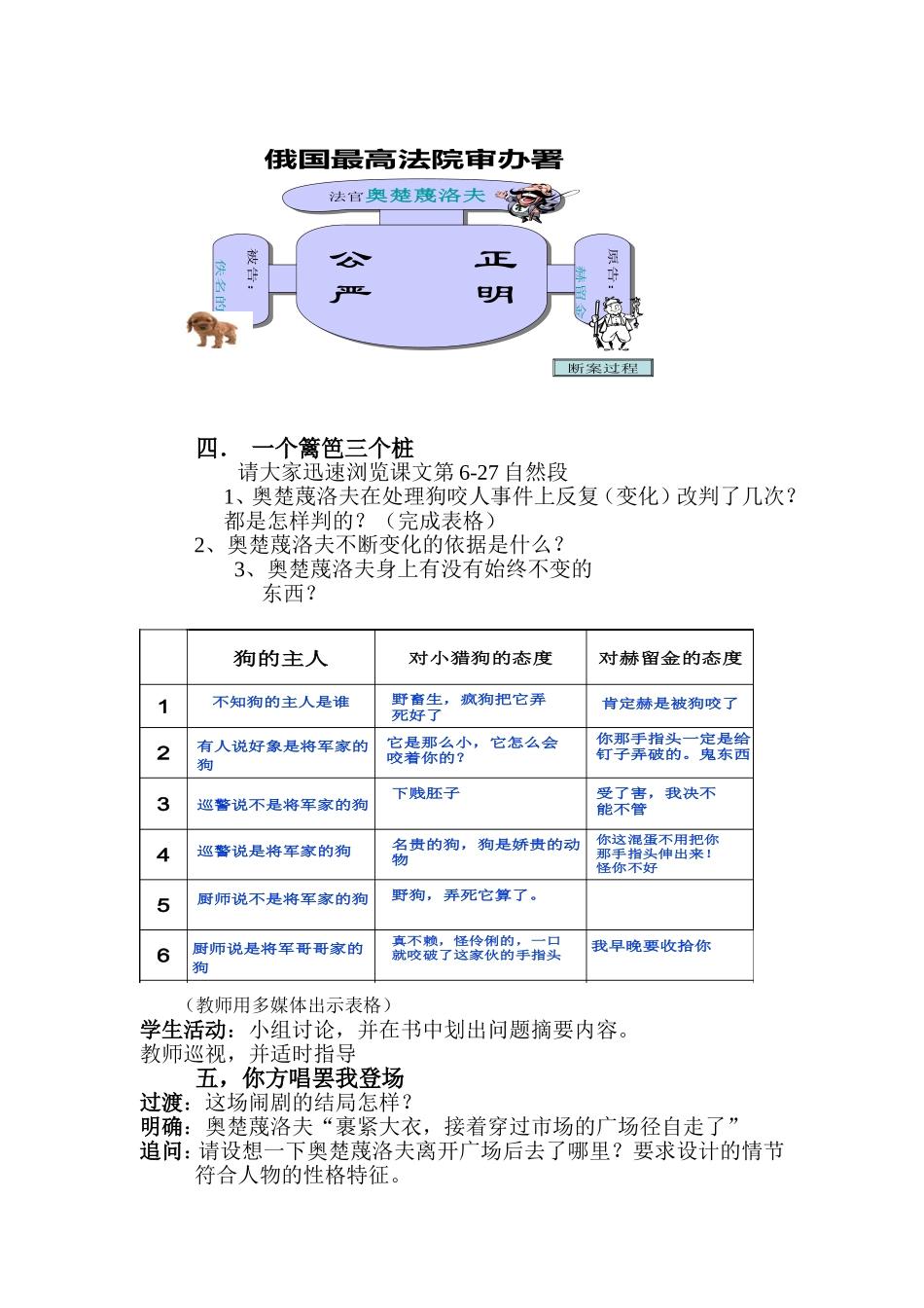 变色龙优秀教案_第2页