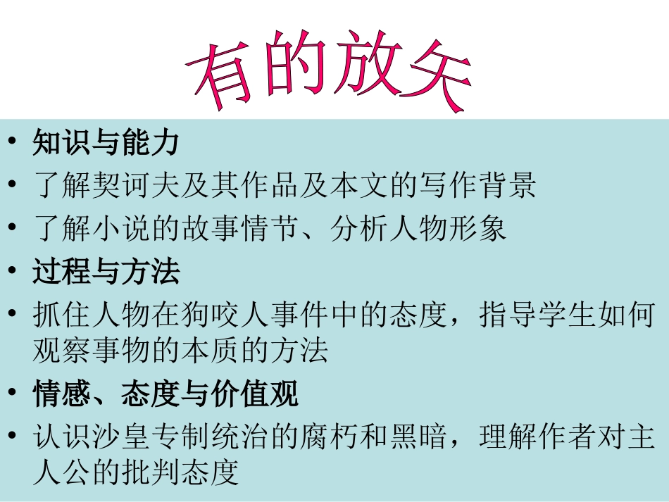 《变色龙》精致课件_第3页