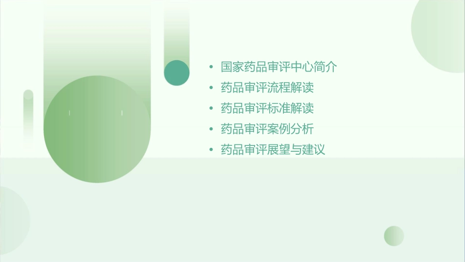 国家药品审评中心解读课件_第2页