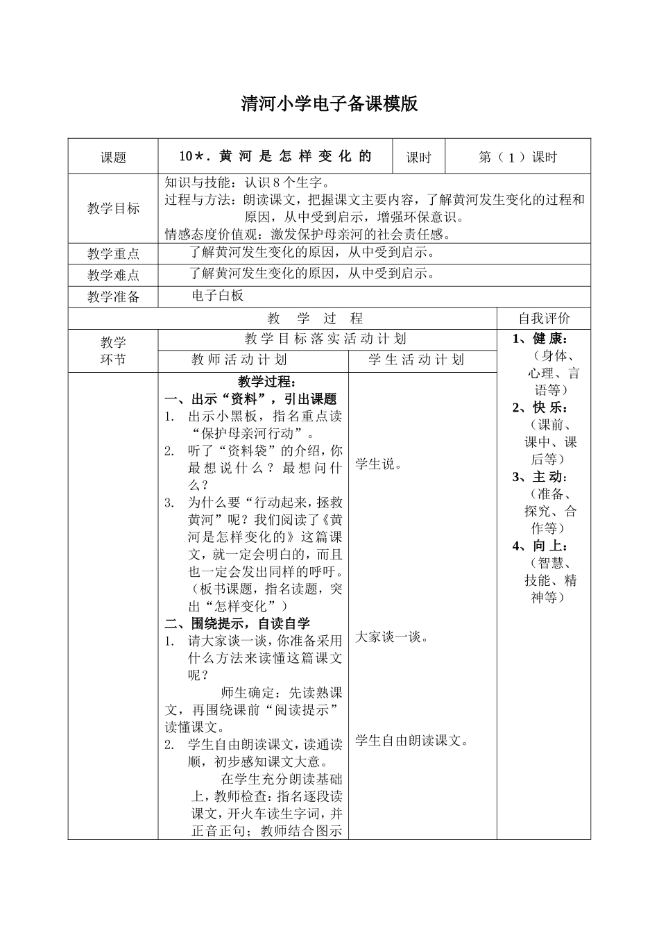 黄河是怎样变化_第1页