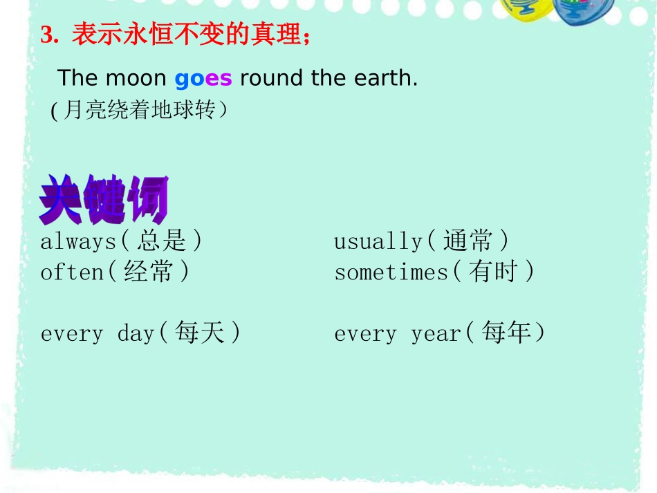 小学英语语法：一般现在时_第3页