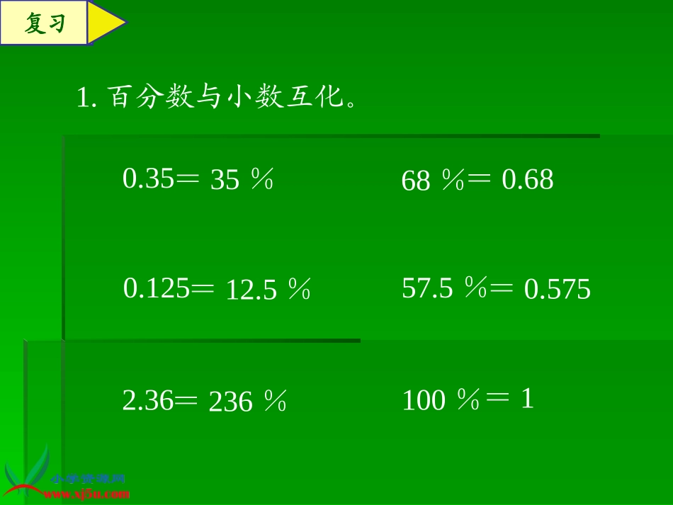 (新)人教新课标数学六年级上册《用百分数解决问题例2》PPT课件_第3页