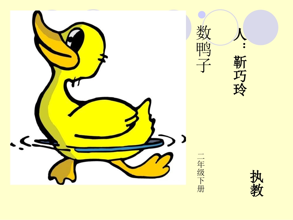 优质课数鸭子_第1页