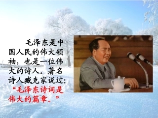 沁园春雪1(先学后教)