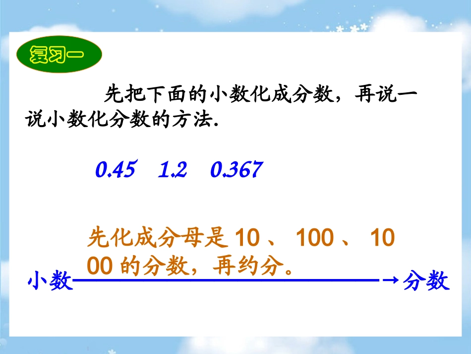 百分数和小数的互化课件_第2页