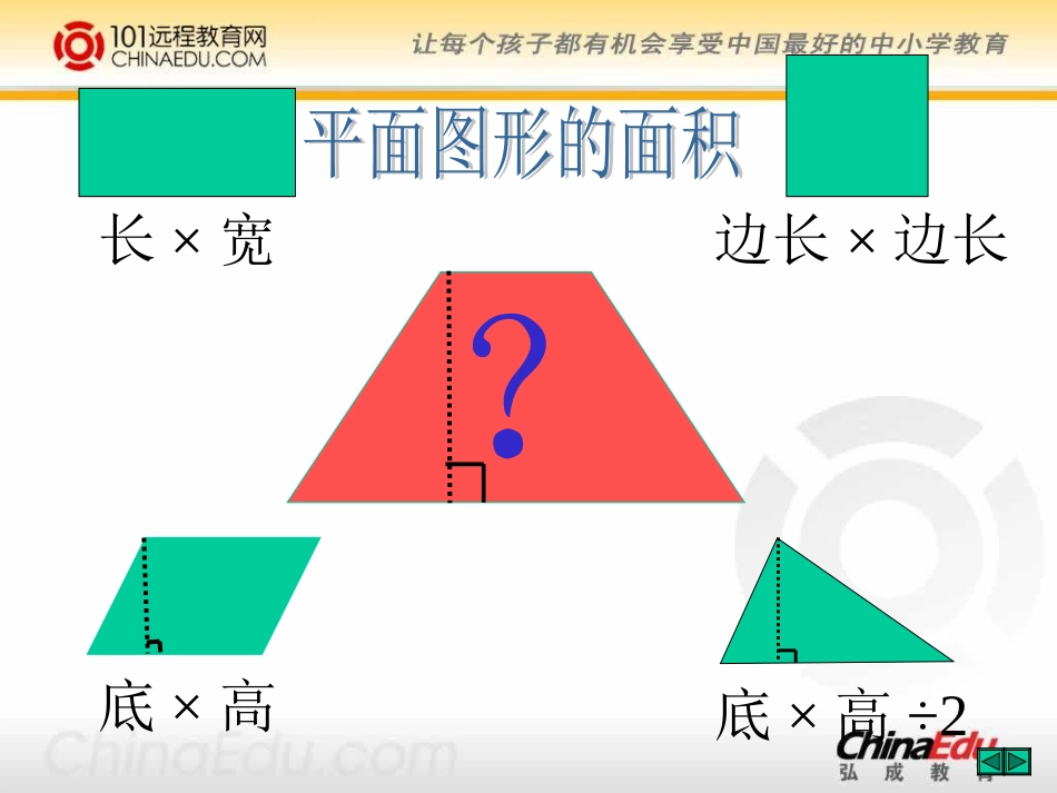 北师大版小学五上26梯形的面积PPT课件1_第3页