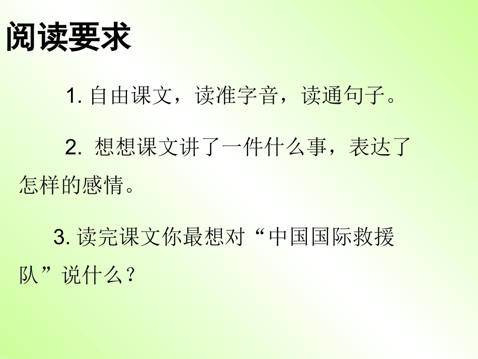 优质课中国国际救援队，真棒_第3页
