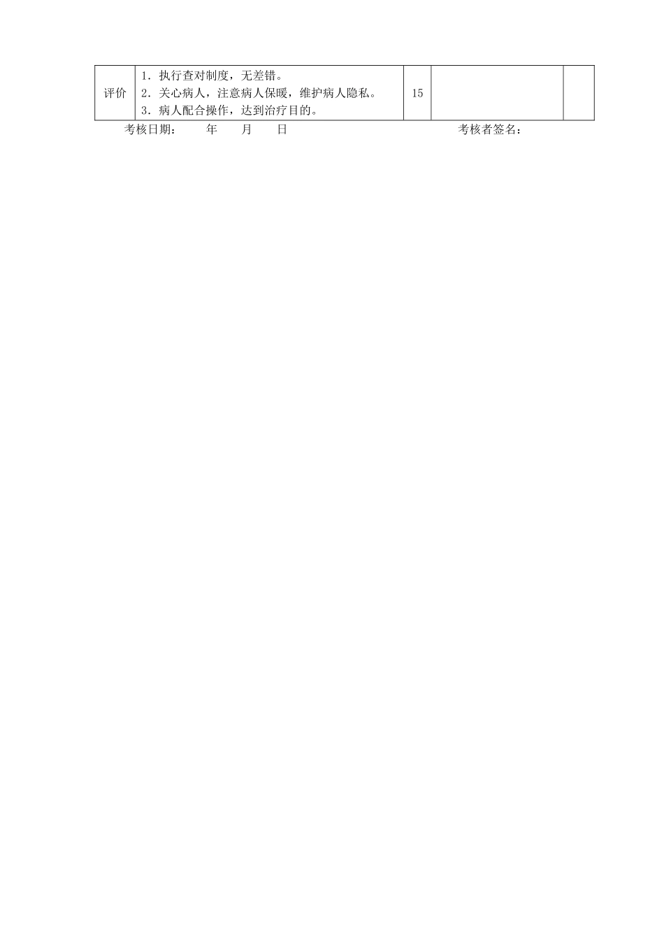 灌肠操作考核评分标准_第3页