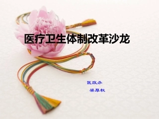 公立医院改革沙龙剖析