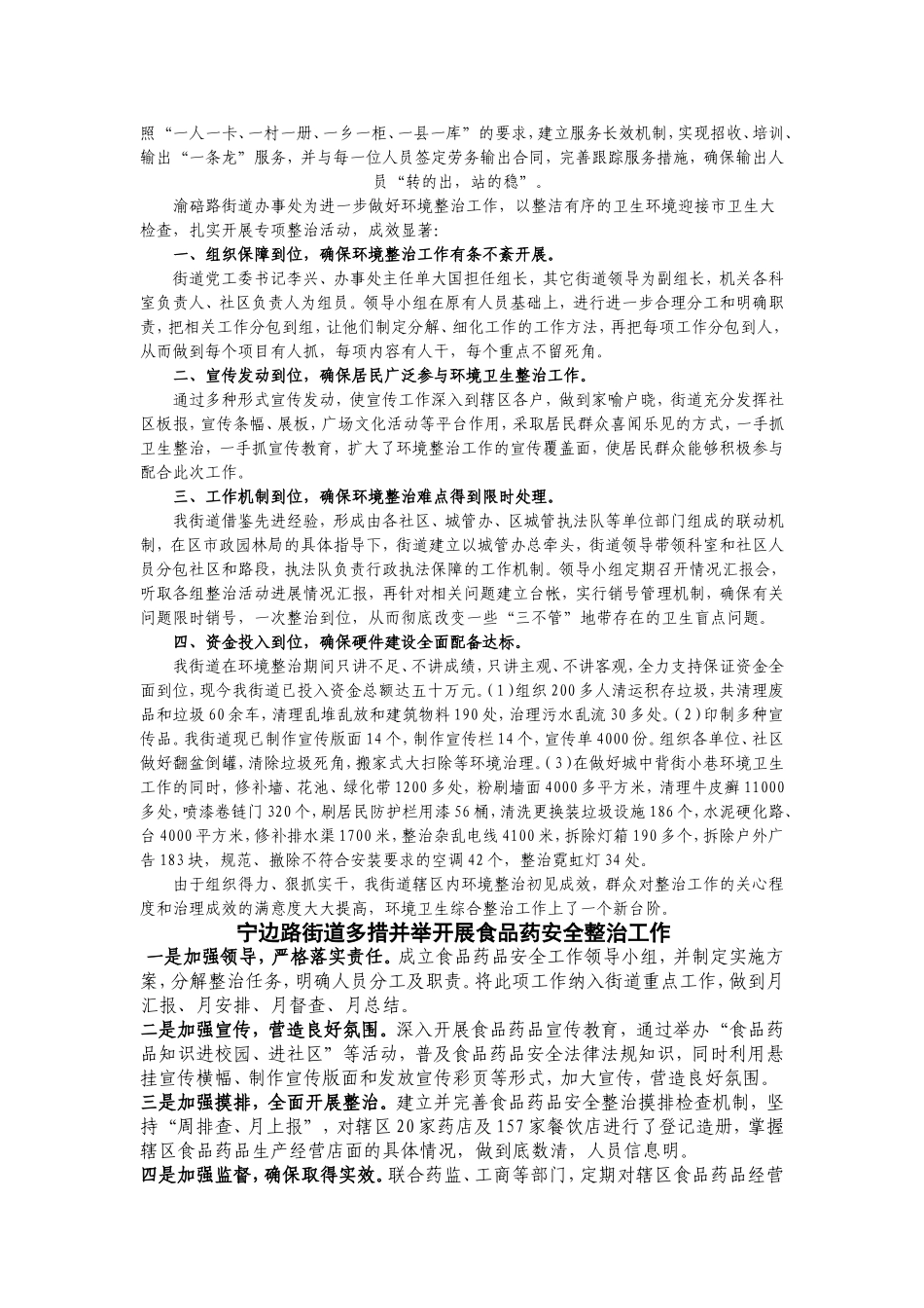宁边路街道办事处多措并举开展食品药安全整治工作_第3页