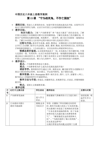 “宁为战死鬼，不作亡国奴”