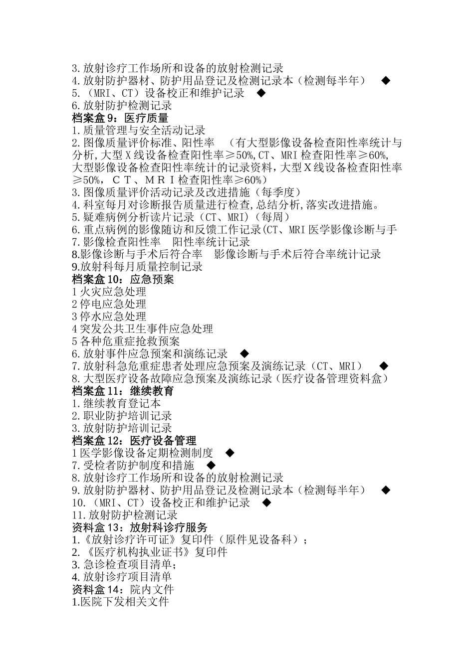 放射科资料盒目录_第2页