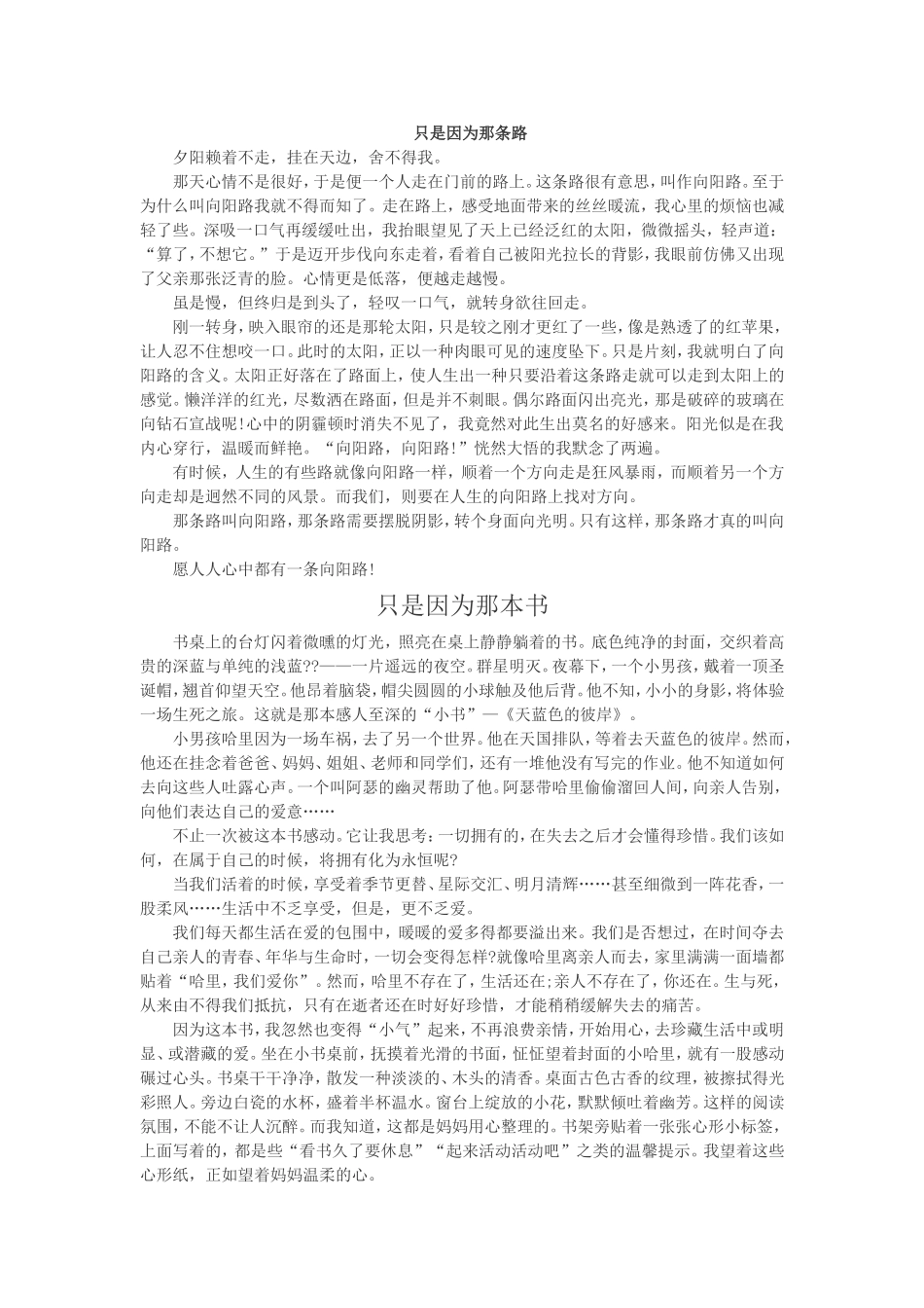 满分作文文档_第1页