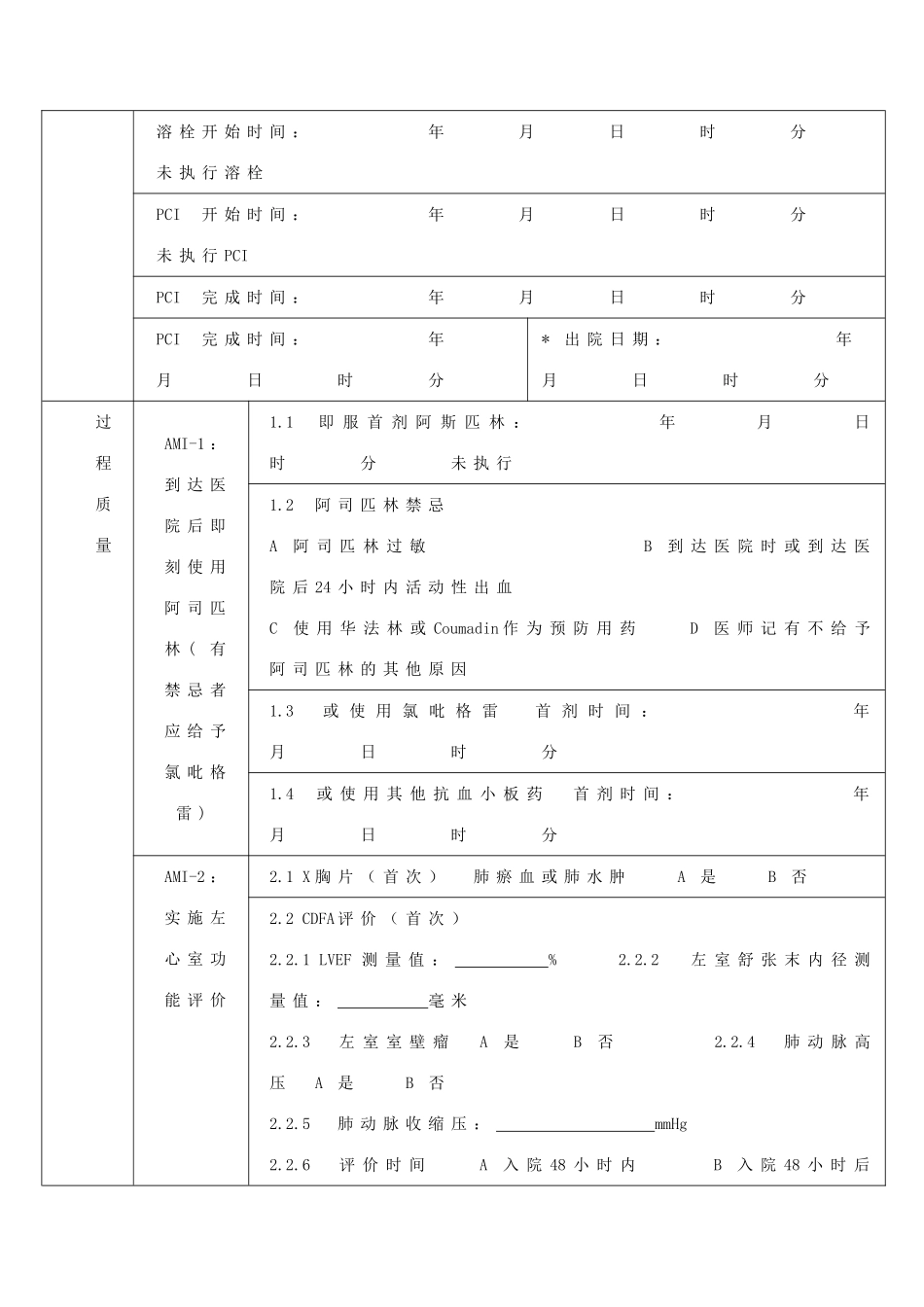 单病种质量控制表单(复杂的)_第2页