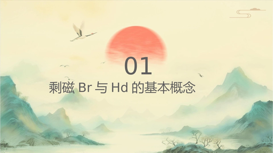 剩磁Br矫顽力HD以磁导率μ南京理工大学课件_第3页