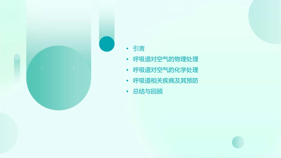 呼吸道对空气的处理教学课件_第2页