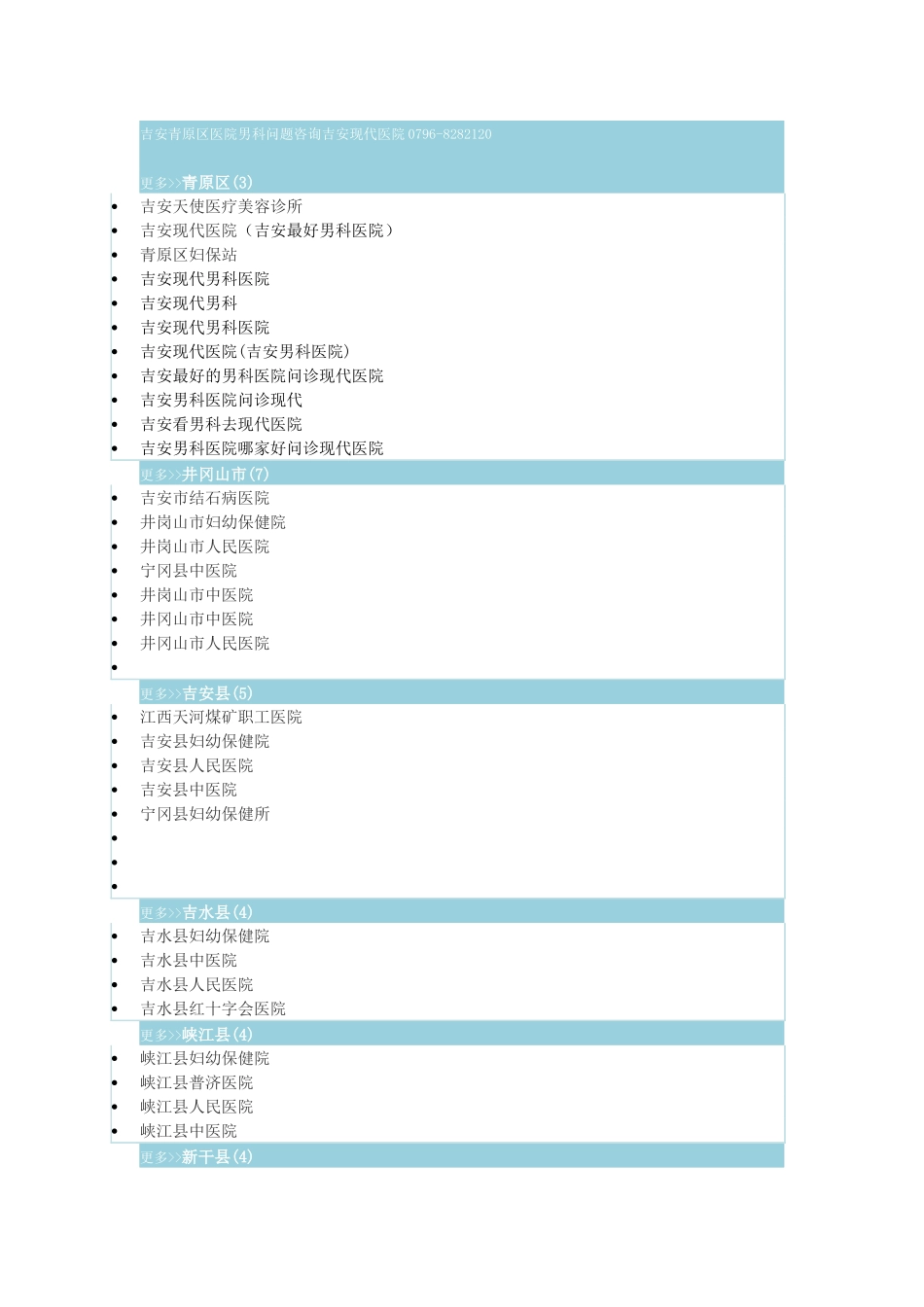 吉安医院大全_第1页