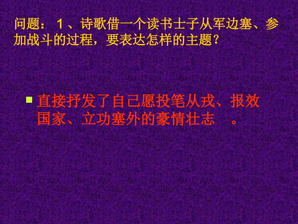 九年级下册《课外古诗词10首简析》课件_第3页