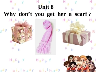 新目标八年级英语下册Unit8课件1