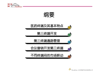 开发药品第三终端的实战技巧