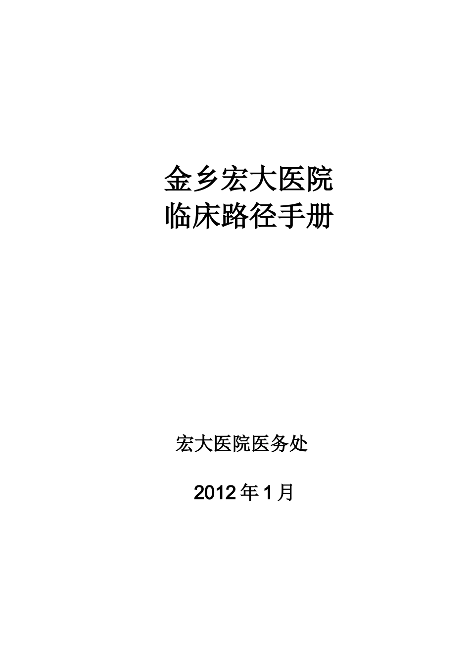 宏大医院的路径_第1页