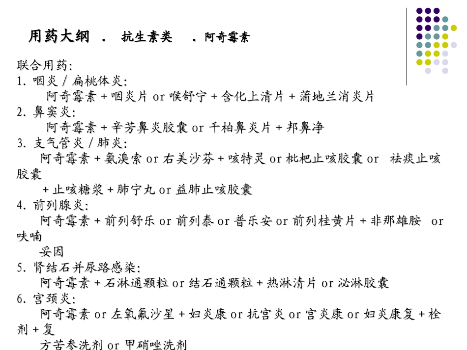 抗生素类用药_第3页