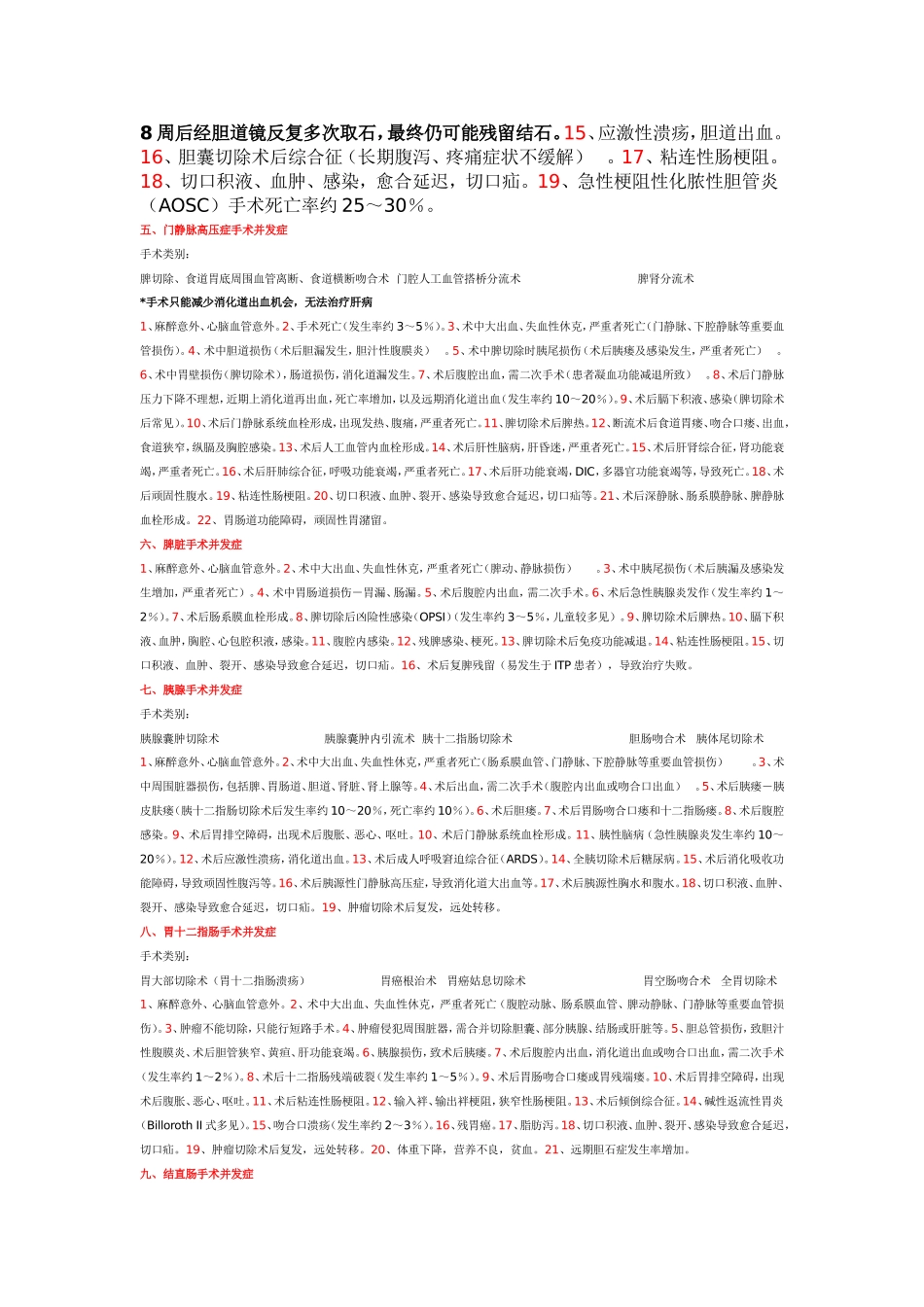 普外术前谈话集锦_第2页