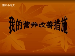 我的营养改善措施-新