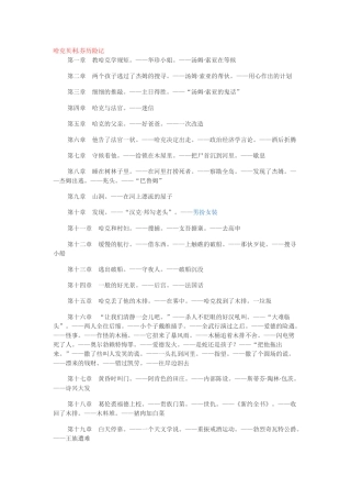 儿童故事书目录