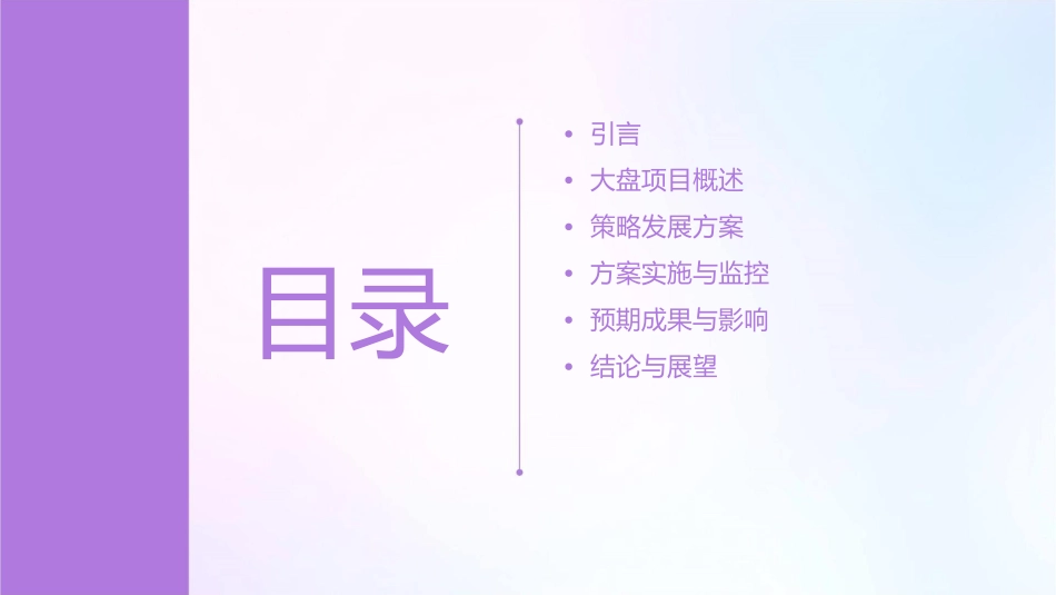 大盘项目策略发展方案讲义课件_第2页