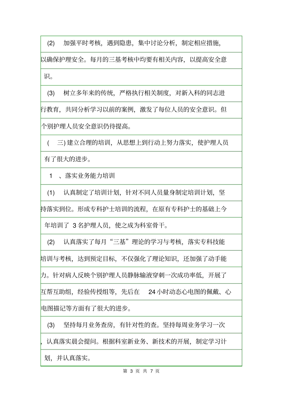 2020内科护理年终工作总结入团申请书_第3页