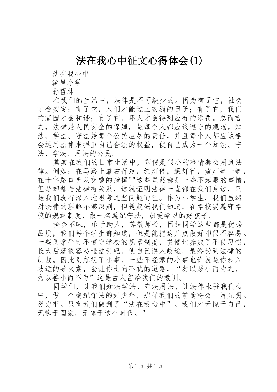 法在我心中征文心得体会_第1页