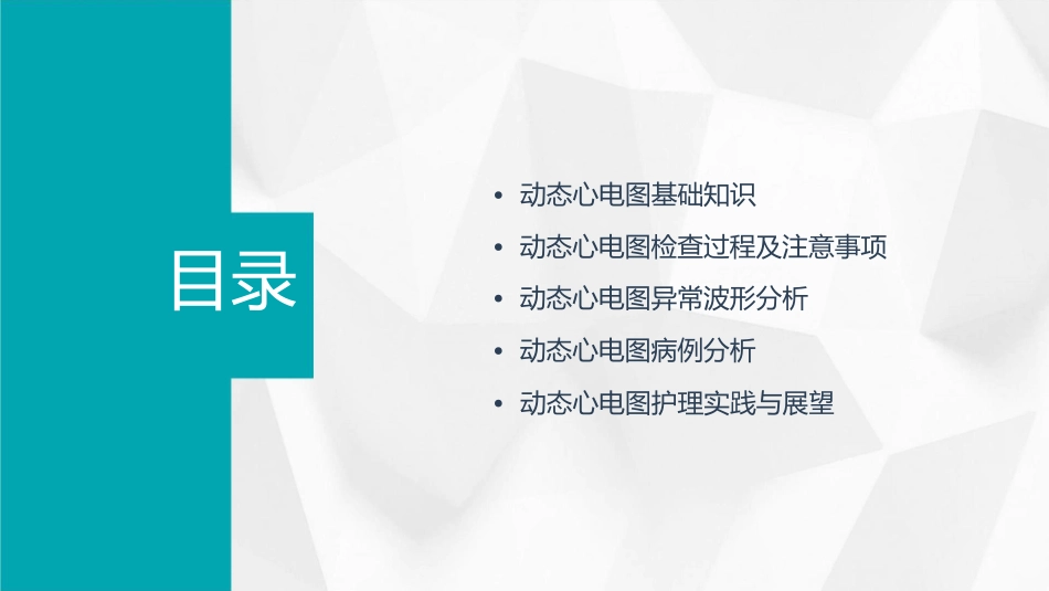 动态心电图应用护理课件_第2页