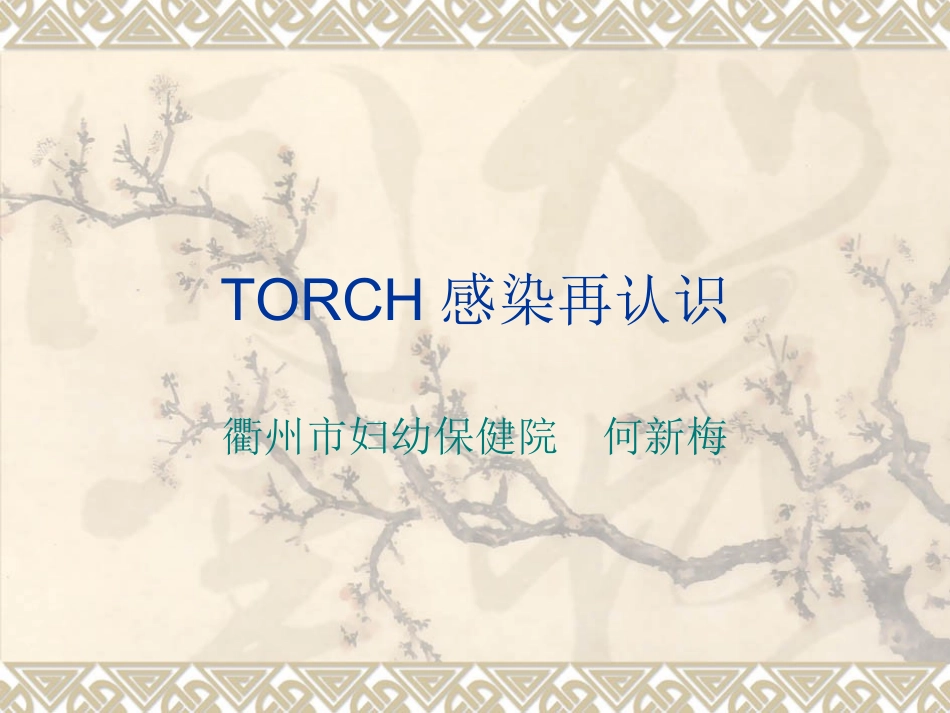 TORCH感染再认识_第1页
