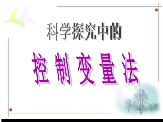 科学探究lmhMicrosoftPowerPoint演示文稿