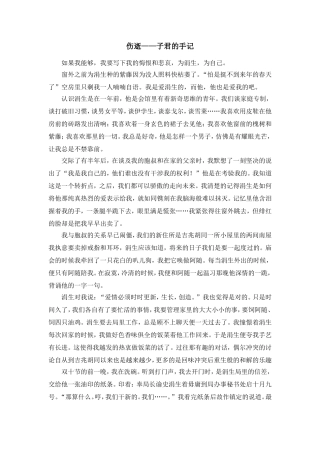 伤逝--子君的手记