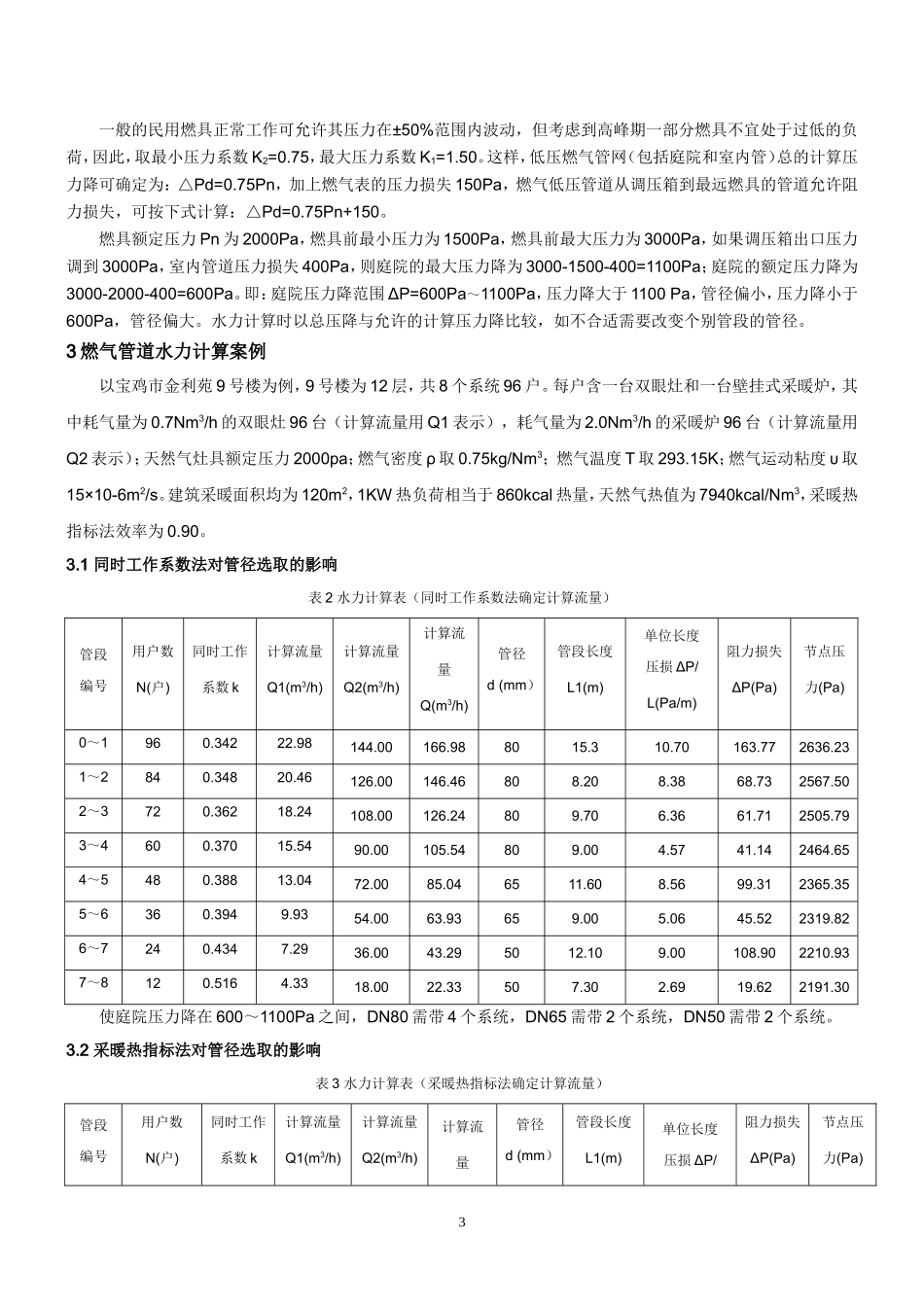 燃气管道管径选取方法的探讨(1)_第3页