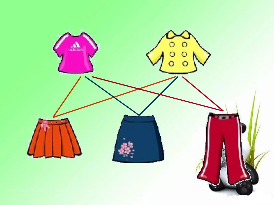 北师大版三年级数学上册《搭配中的学问》PPT课件_第3页