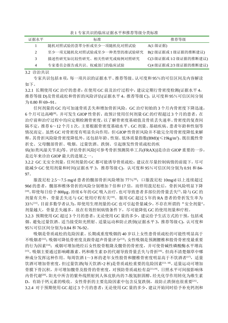 糖皮质激素诱导的骨质疏松诊治的专家共识_第2页