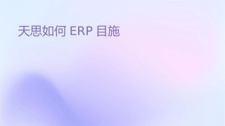 天思如何进行ERP项目实施课件