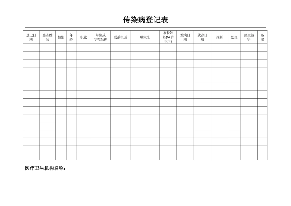 传染病登记表_第1页