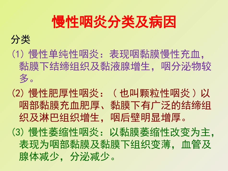 慢性咽炎的用药指导_第2页